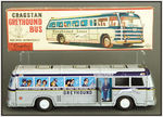 "GREYHOUND BUS SCENICRUISER" BOXED FRICTION TRIO.