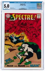 SPECTRE #2 JANUARY-FEBRUARY 1968 CGC 5.0 VG/FINE.