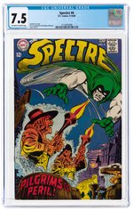 SPECTRE #6 SEPTEMBER-OCTOBER 1968 CGC 7.5 VF-.