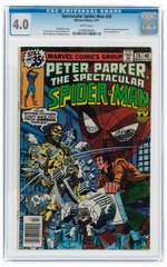 SPECTACULAR SPIDER-MAN #28 MARCH 1979 CGC 4.0 VG.