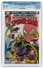 SPECTACULAR SPIDER-MAN ANNUAL #1 1979 CGC 8.0 VF.