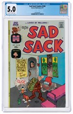 SAD SACK COMICS #246 SEPTEMBER 1975 CGC 5.0 VG/FINE.