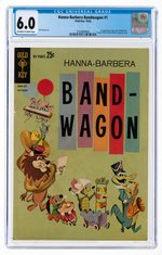 HANNA-BARBERA BANDWAGON #1 OCTOBER 1962 CGC 6.0 FINE.