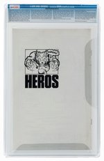 HEROS #1 MAY 1991 CGC 9.0 VF/NM.