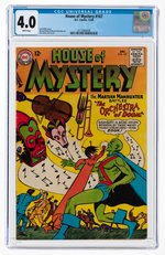 HOUSE OF MYSTERY #147 DECEMBER 1964 CGC 4.0 VG.