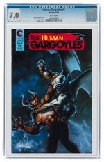 HUMAN GARGOYLES #1 JUNE 1988 CGC 7.0 FINE/VF.