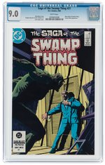 SAGA OF THE SWAMP THING #21 FEBRUARY 1984 CGC 9.0 VF/NM.