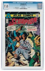 SCORPION #3 JULY 1975 CGC 7.0 FINE/VF.