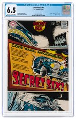 SECRET SIX #1 APRIL-MAY 1968 CGC 6.5 FINE+ (FIRST SECRET SIX).