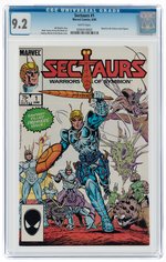 SECTAURS #1 JUNE 1985 CGC 9.2 NM-.