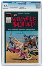 MIRACLE SQUAD #1 1986 CGC 7.5 VF-.