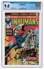 INHUMANS #2 DECEMBER 1975 CGC 9.0 VF/NM.