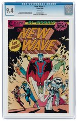 NEW WAVE #1 JUNE 1986 CGC 9.4 NM.