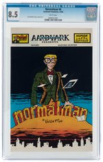 NORMALMAN #6 DECEMBER 1984 CGC 8.5 VF+.