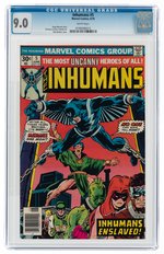 INHUMANS #5 JUNE 1976 CGC 9.0 VF/NM.