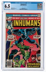 INHUMANS #5 JUNE 1976 CGC 6.5 FINE+.