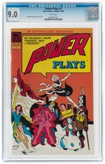 POWER PLAY #1 SUMMER 1985 CGC 9.0 VF/NM.