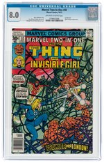 MARVEL TWO-IN-ONE #32 OCTOBER 1977 CGC 8.0 VF.