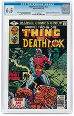 MARVEL TWO-IN-ONE #54 AUGUST 1979 CGC 6.5 FINE+ (FIRST SCREAMING MIMI).