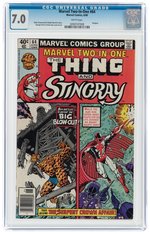 MARVEL TWO-IN-ONE #64 JUNE 1980 CGC 7.0 FINE/VF.