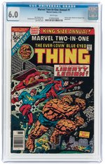 MARVEL TWO-IN-ONE ANNUAL #1 JANUARY 1976 CGC 6.0 FINE.