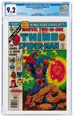 MARVEL TWO-IN-ONE ANNUAL #2 1977 CGC 9.2 NM-.