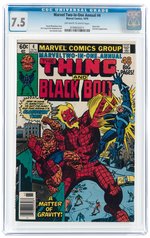 MARVEL TWO-IN-ONE ANNUAL #4 1979 CGC 7.5 VF-.