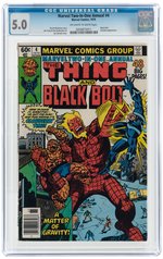 MARVEL TWO-IN-ONE ANNUAL #4 1979 CGC 5.0 VG/FINE.