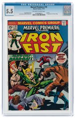 MARVEL PREMIERE #19 NOVEMBER 1974 CGC 5.5 FINE- (FIRST COLLEEN WING).