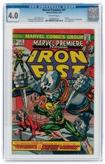 MARVEL PREMIERE #21 MARCH 1975 CGC 4.0 VG (FIRST FULL MISTY KNIGHT).