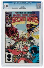 MARVEL SUPER HEROES SECRET WARS #9 JANUARY 1985 CGC 8.0 VF.