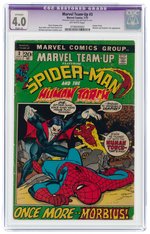 MARVEL TEAM-UP #3 JULY 1972 CGC RESTORED APPARENT SLIGHT (A) 4.0 VG.