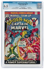 MARVEL TEAM-UP #16 DECEMBER 1973 CGC 6.5 FINE+.