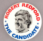 "ROBERT REDFORD THE CANDIDATE."