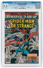 MARVEL TEAM-UP #50 OCTOBER 1976 CGC 7.5 VF-.