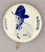 "HOOT GIBSON" FROM 1930s MOVIE STAR SET.