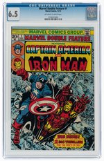 MARVEL DOUBLE FEATURE #1 DECEMBER 1973 CGC 6.5 FINE+.