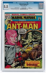 MARVEL FEATURE #8 MARCH 1973 CGC 5.5 FINE-.