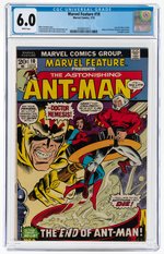 MARVEL FEATURE #10 JULY 1973 CGC 6.0 FINE.