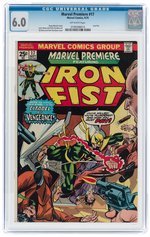 MARVEL PREMIERE #17 SEPTEMBER 1974 CGC 6.0 FINE.