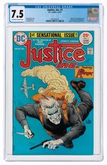 JUSTICE, INC. #1 MAY-JUNE 1975 CGC 7.5 VF- (FIRST AVENGER).