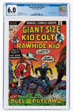 GIANT-SIZE KID COLT #1 JANUARY 1975 CGC 6.0 FINE.