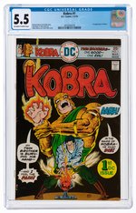 KOBRA #1 FEBRUARY-MARCH 1976 CGC 5.5 FINE- (FIRST KOBRA).