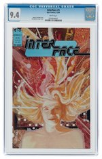 INTERFACE #1 DECEMBER 1989 CGC 9.4 NM.