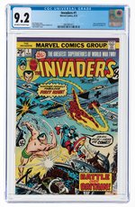 INVADERS #1 AUGUST 1975 CGC 9.2 NM-.