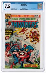 INVADERS #6 MAY 1976 CGC 7.5 VF-.