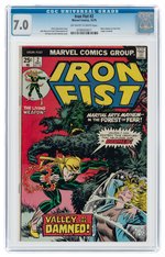 IRON FIST #2 DECEMBER 1975 CGC 7.0 FINE/VF.