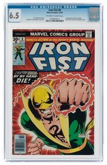 IRON FIST #8 OCTOBER 1976 CGC 6.5 FINE+.