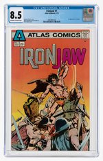 IRONJAW #1 JANUARY 1975 CGC 8.5 VF+ (FIRST IRONJAW).