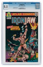 IRONJAW #3 MAY 1975 CGC 8.5 VF+.